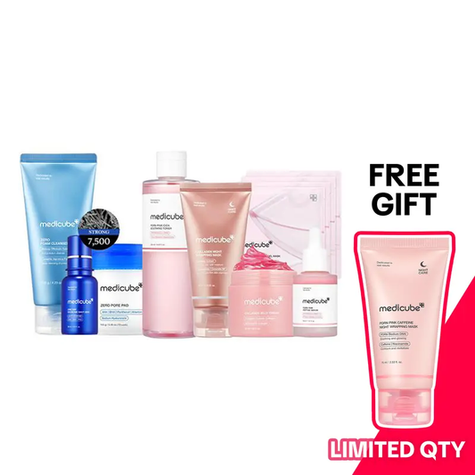 Affordable Glass Glow Skincare SetI Includes 8 products for Gentle Skin Glow Routine