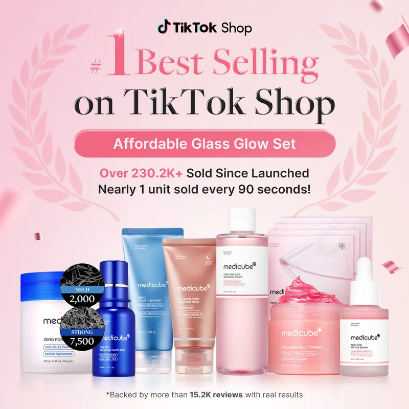 Affordable Glass Glow Skincare SetI Includes 8 products for Gentle Skin Glow Routine