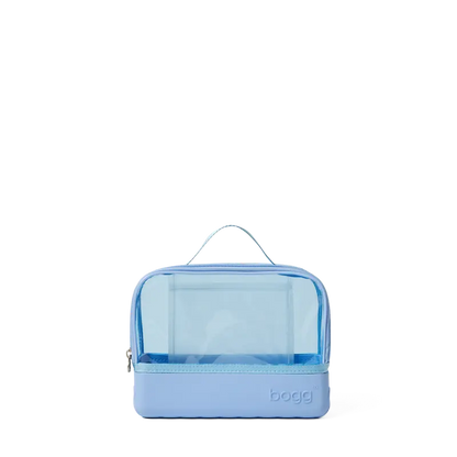 Clear Top Travel Cosmetic Bag for Toiletries & Makeup