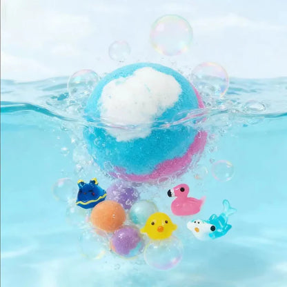 Kids Bath Bombs Set – 12 Pack with Hidden Toys | Fun & Gentle for Kids